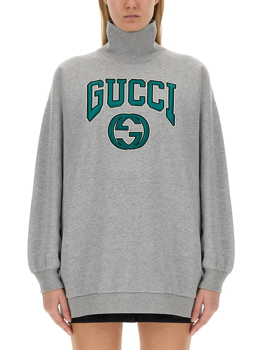 SWEATSHIRT WITH EMBROIDERY
