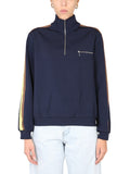 SWEATSHIRT WITH FRONT ZIPPER
