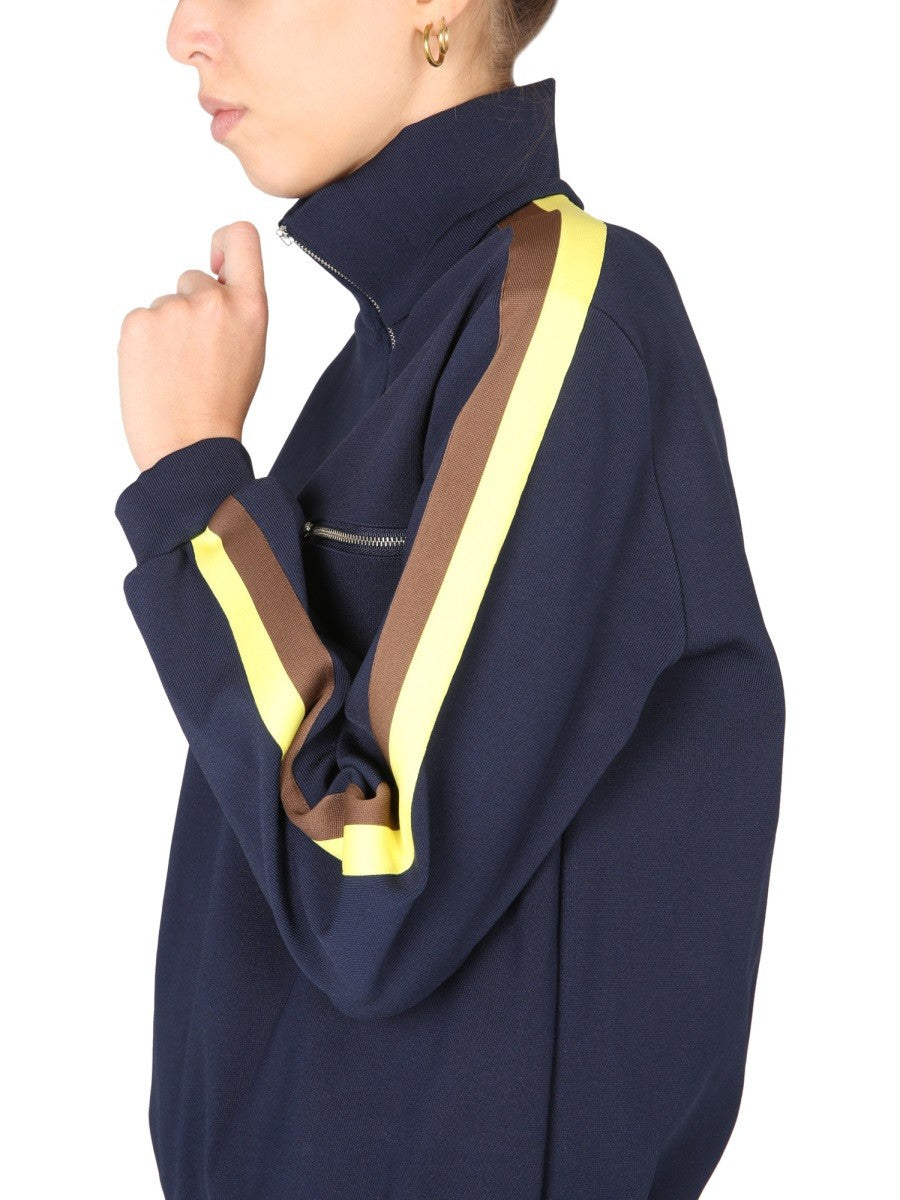 SWEATSHIRT WITH FRONT ZIPPER 4