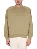 SWEATSHIRT WITH LOGO EMBROIDERY