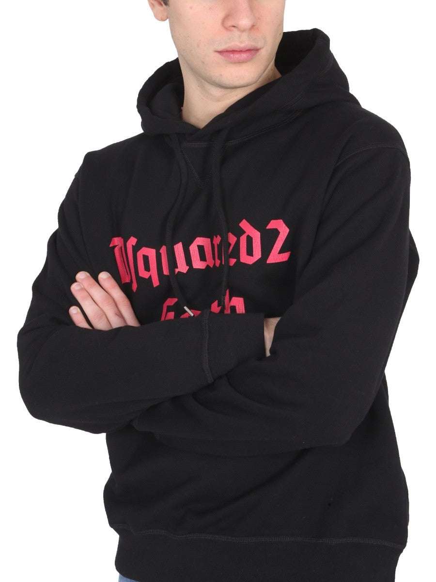 SWEATSHIRT WITH LOGO PRINT 4