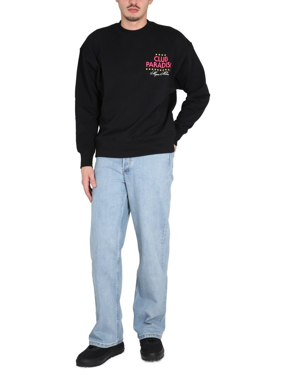SWEATSHIRT WITH LOGO PRINT 2
