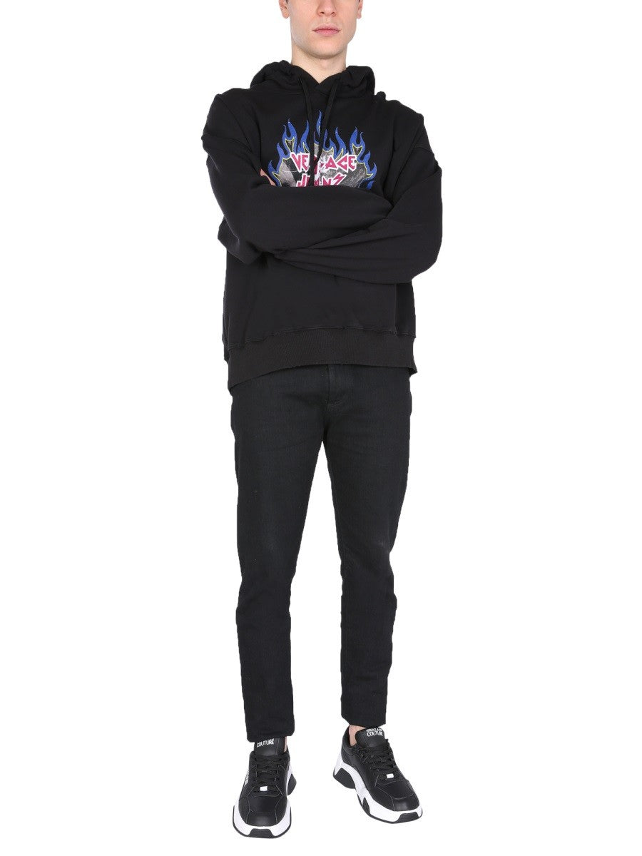 SWEATSHIRT WITH ROCK LOGO 2