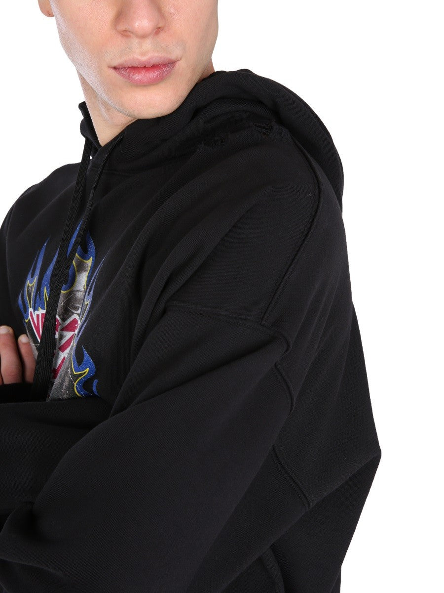 SWEATSHIRT WITH ROCK LOGO 4