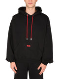SWEATSHIRT WITH RUBBER LOGO