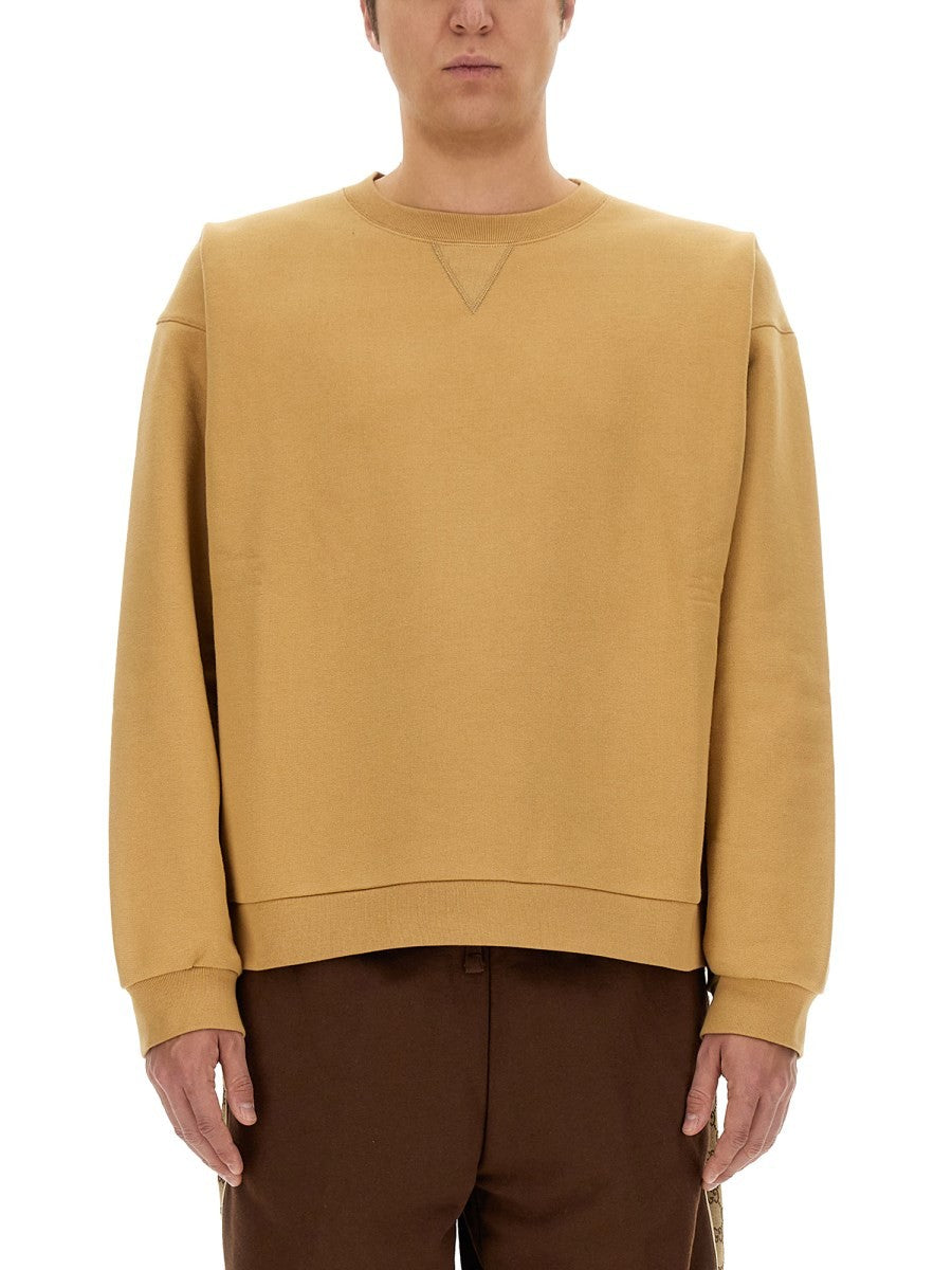 SWEATSHIRT WITH WEB RIBBON