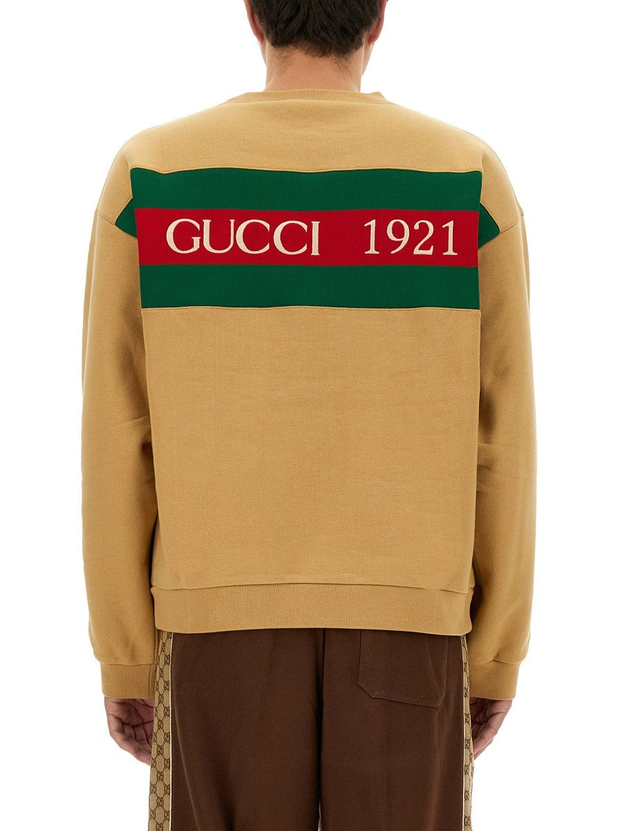 SWEATSHIRT WITH WEB RIBBON 3