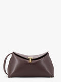 T-Lock clutch leather crossbody bag