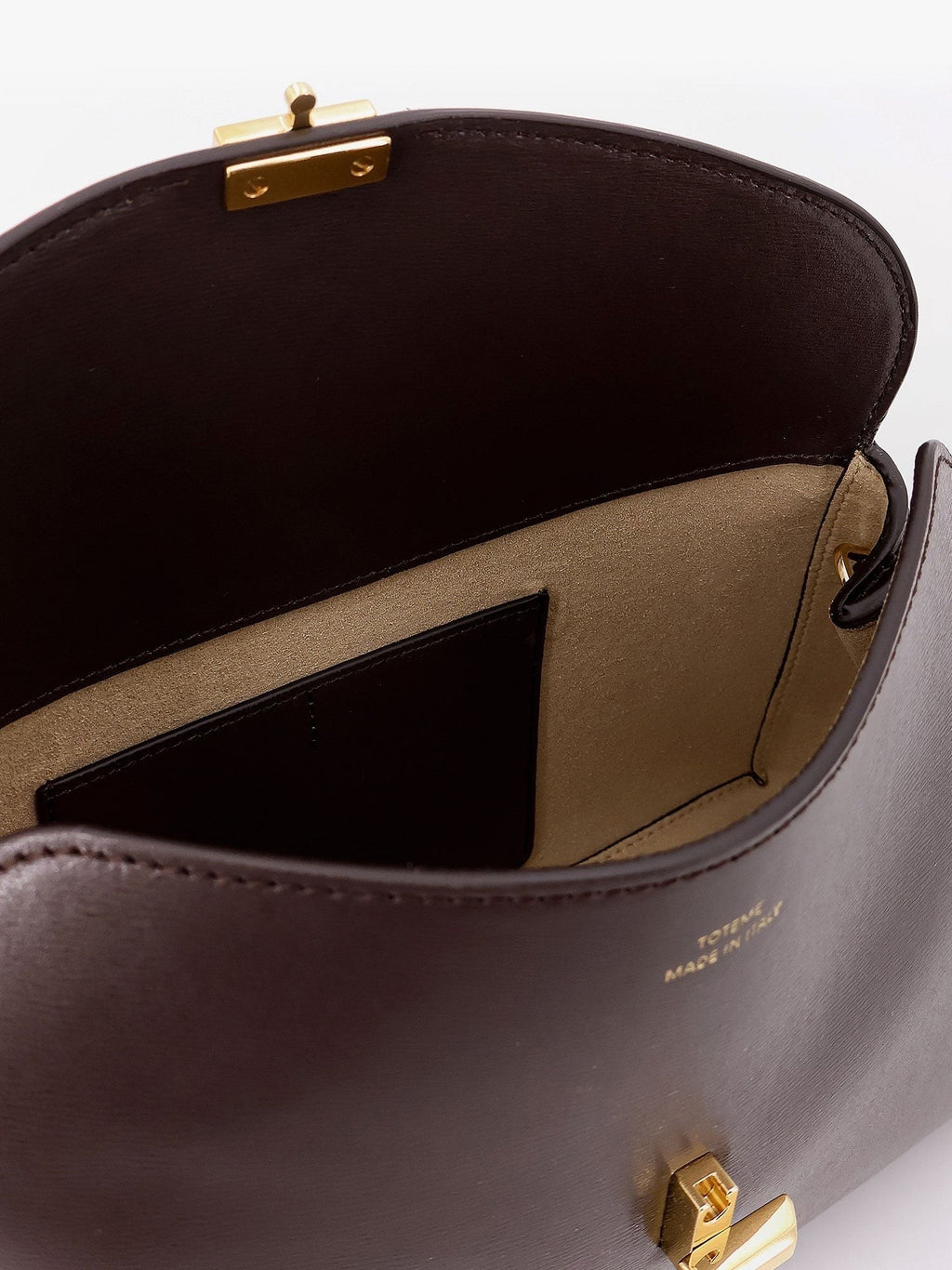 T-Lock clutch leather crossbody bag 4