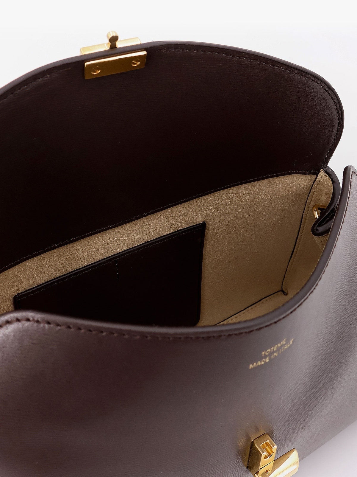 T-Lock clutch leather crossbody bag 4