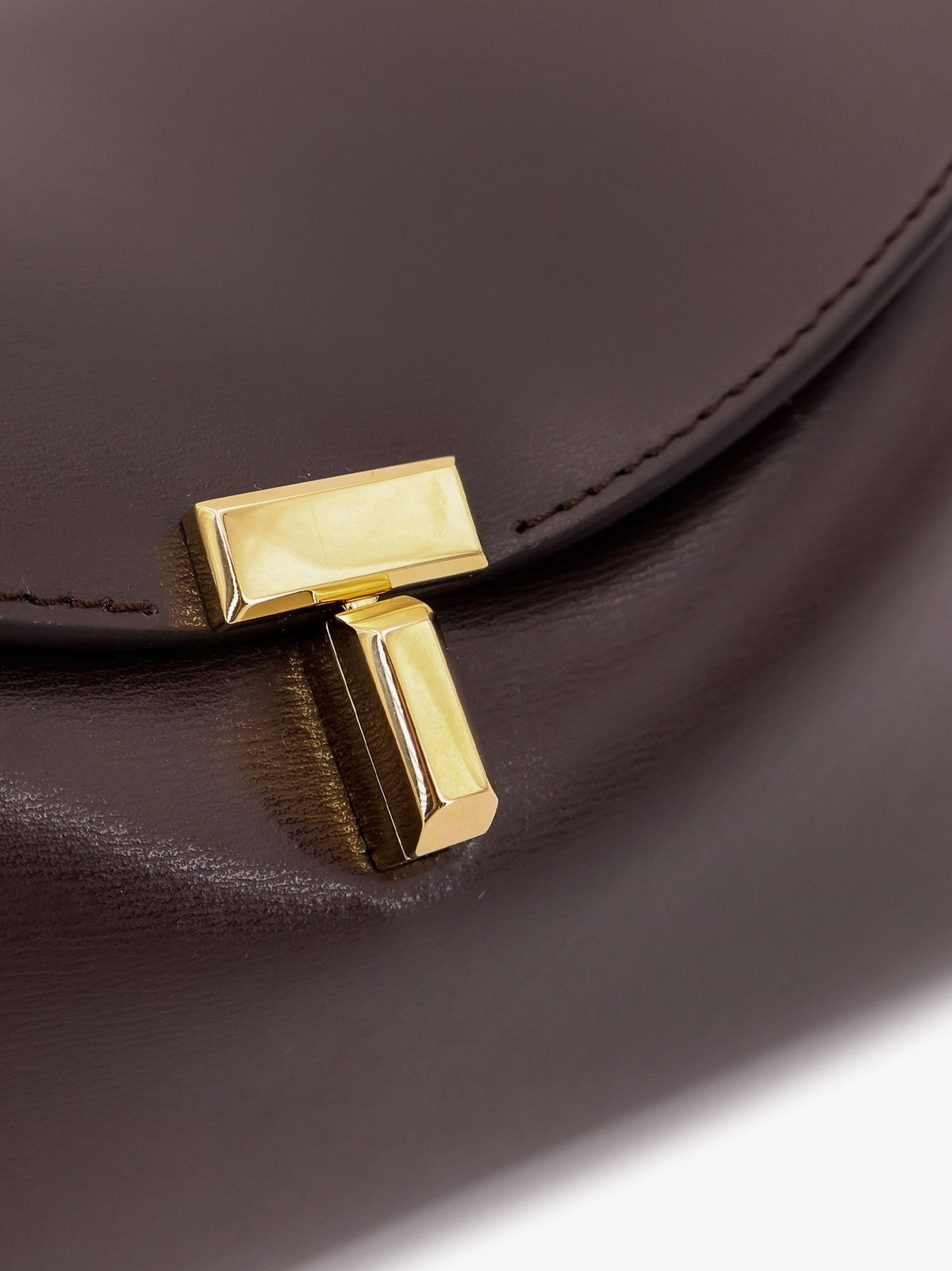 T-Lock clutch leather crossbody bag 5