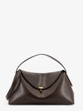T-Lock Leather Handbag