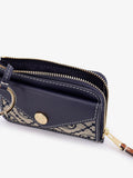 T Monogram Envelope Zip Card Case Wallet 3
