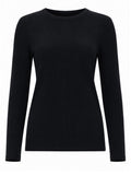 T-SHIRT A MANICHE LUNGHE IN JERSEY
