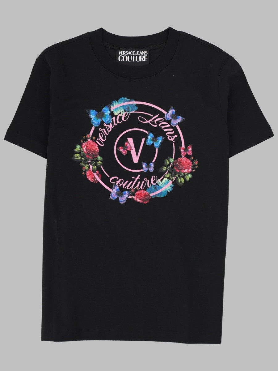 T-SHIRT CON EMBLEMA "BUTTERFLY"