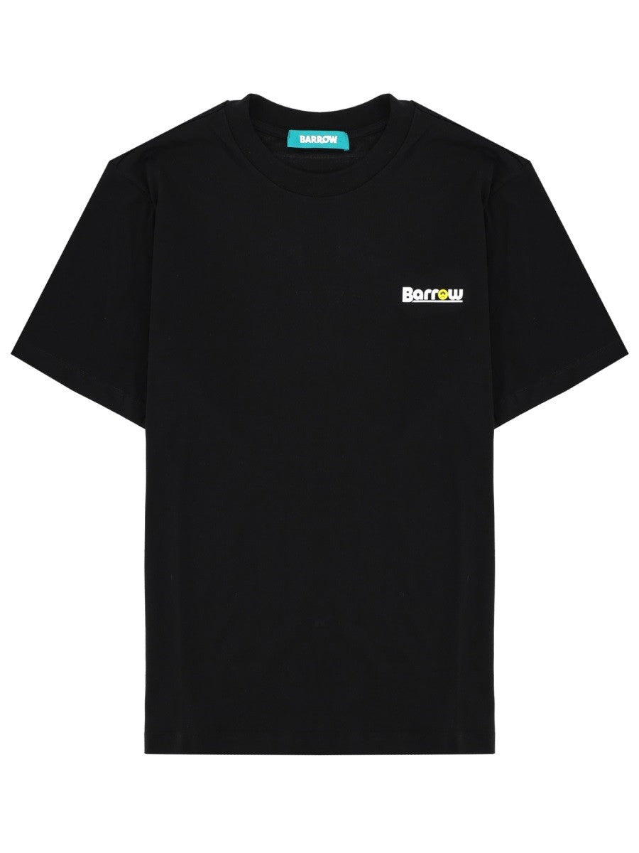 T-SHIRT CON LOGO E STAMPA