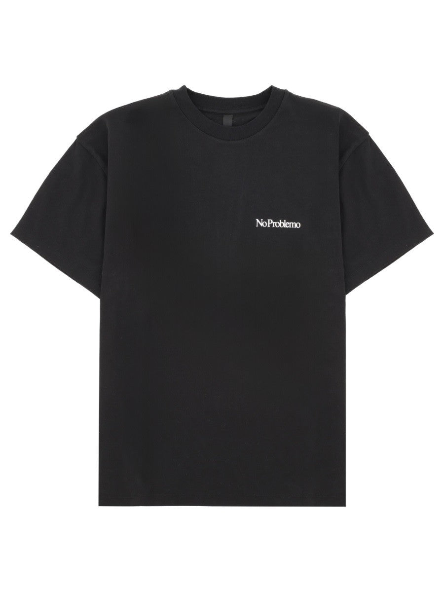 T-SHIRT CON LOGO E STAMPA