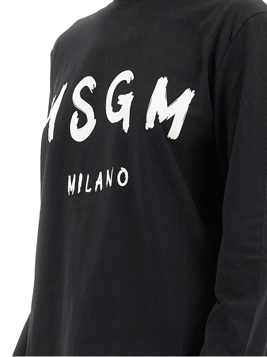 T-SHIRT CON LOGO PENNELLATO 3