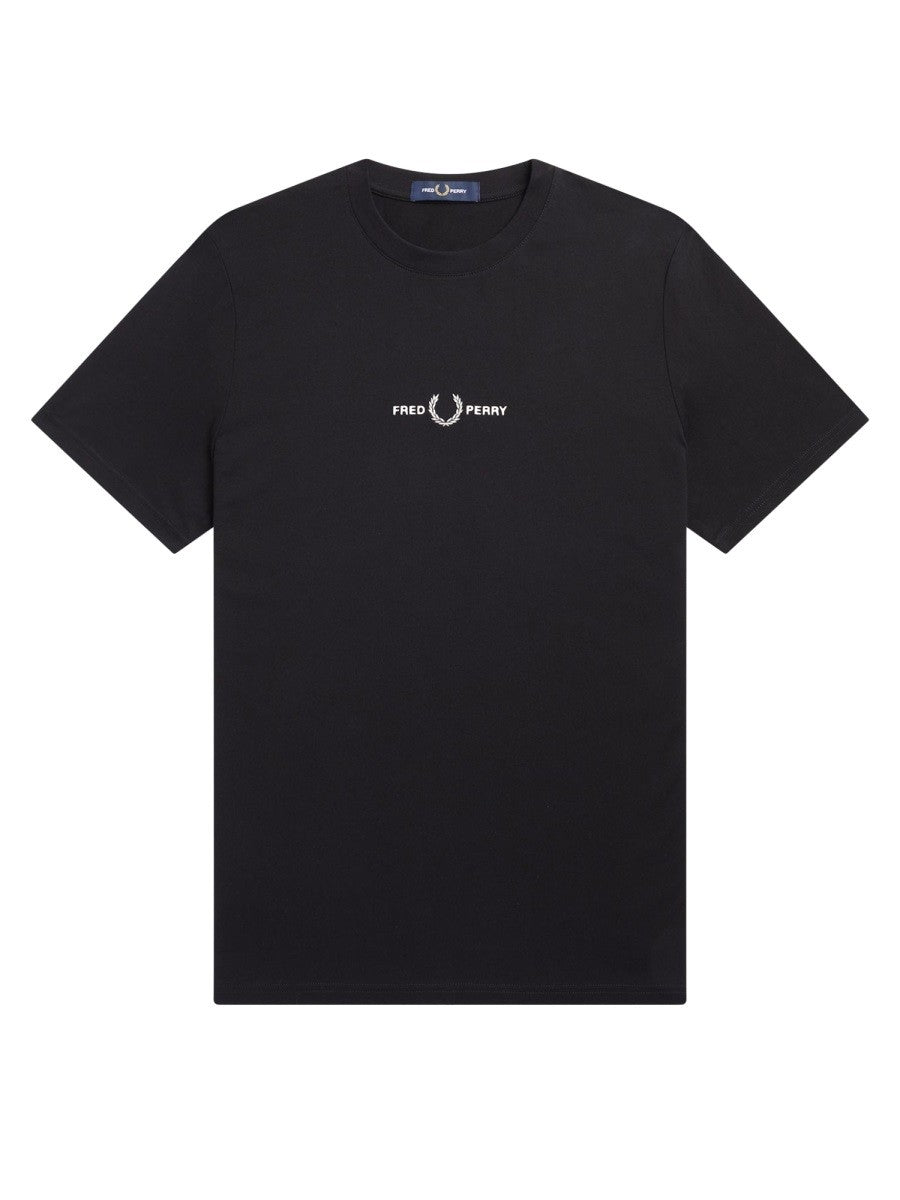 T-Shirt Con Logo Ricamato