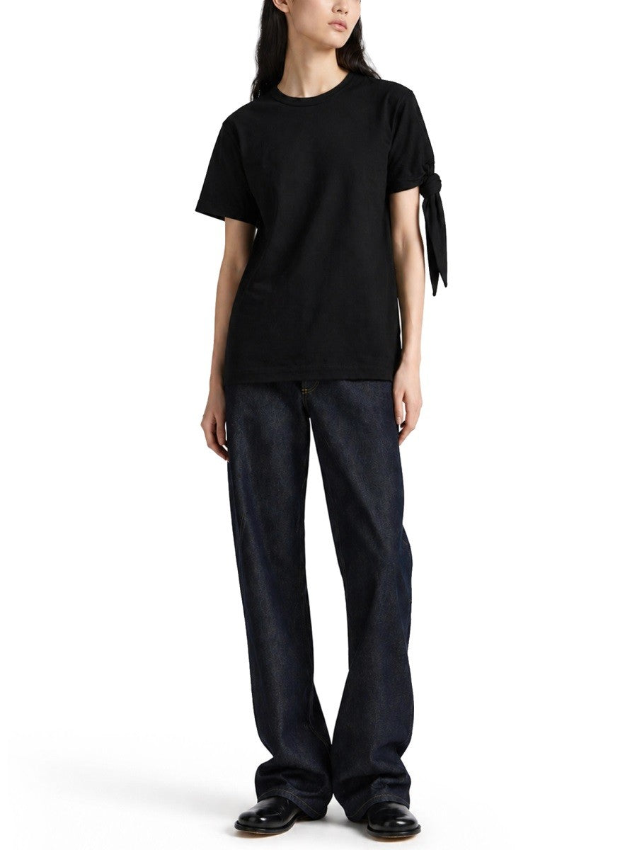 t-shirt con manica annodata 2