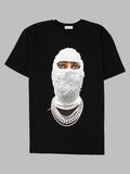 T-Shirt con Stampa "Mask Future"