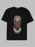 T-shirt con Stampa "Mask Jewelry"