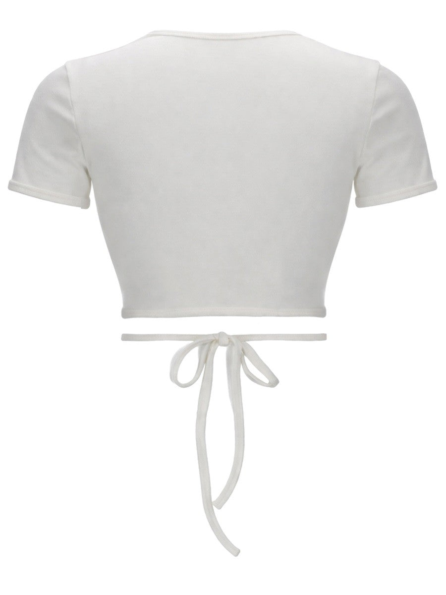 T-SHIRT "CUT OUT" CON LOGO 3