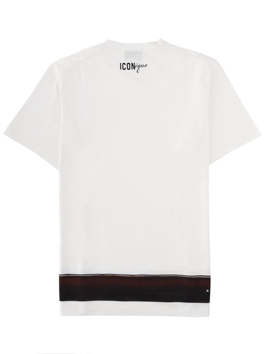 T-SHIRT "ICONIQUE" CON STAMPA 2