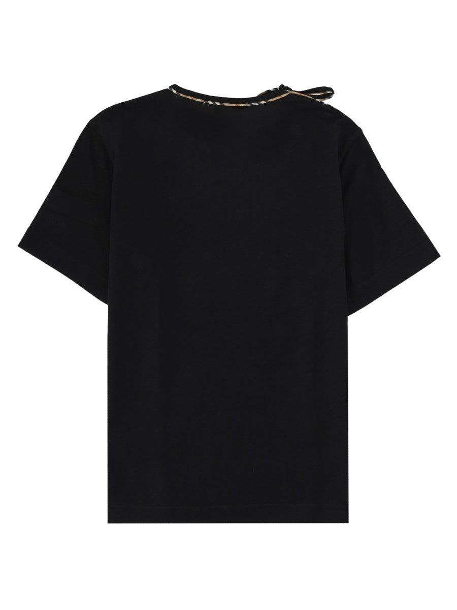 T-SHIRT IN COTONE CON FIOCCO 2
