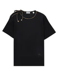 T-SHIRT IN COTONE CON FIOCCO