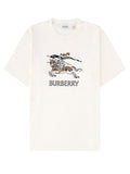 T-shirt in cotone con Knight Check