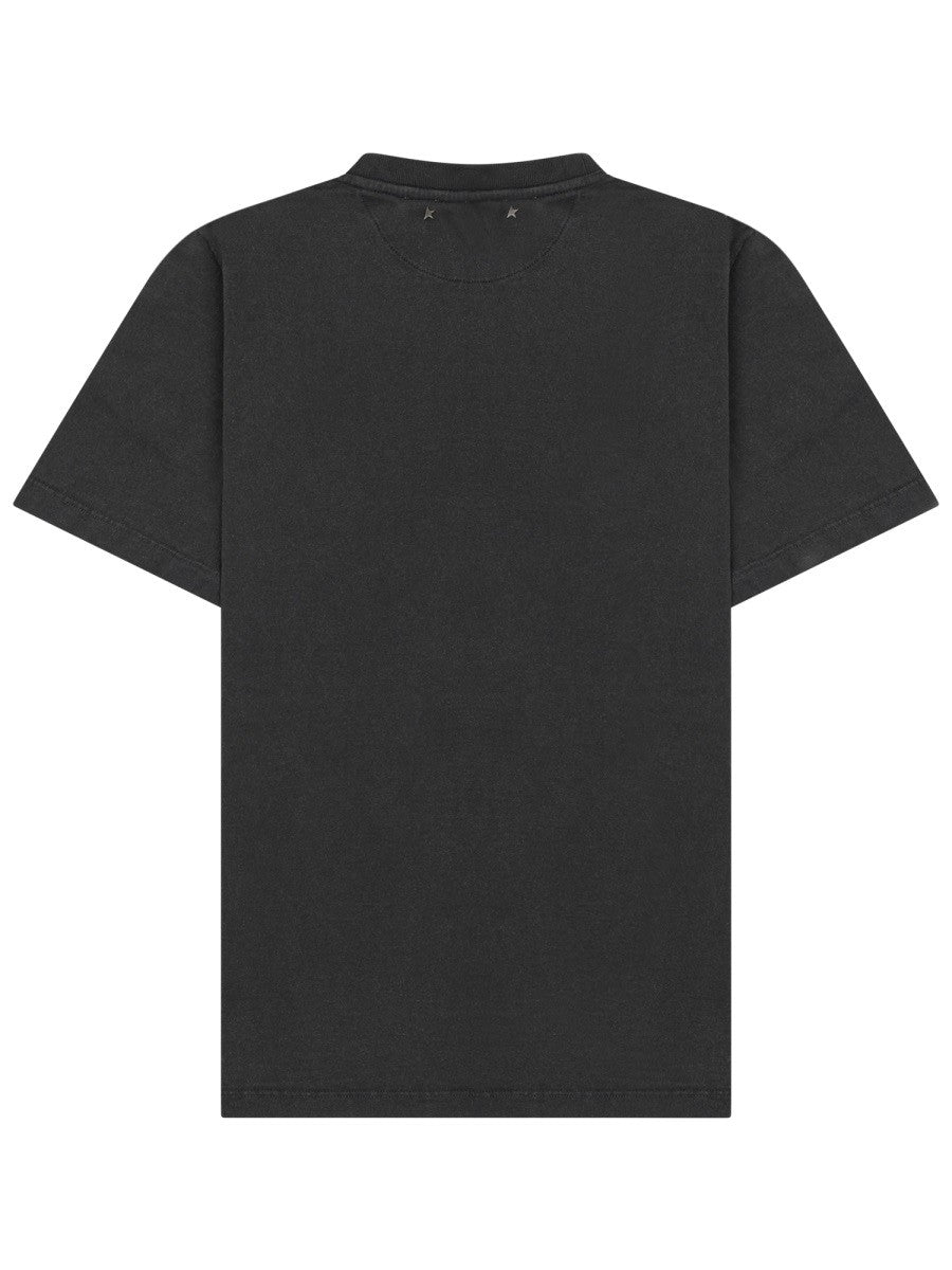 T-SHIRT IN JERSEY DISTRESSED CON LOGO 2