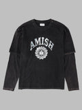 T-shirt Layered Con Stampa Logo