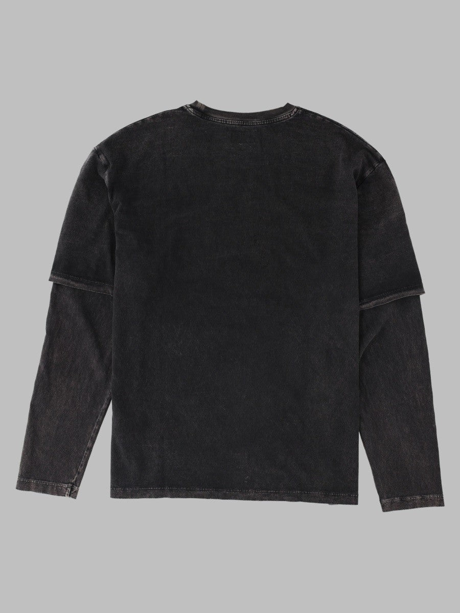 T-shirt Layered Con Stampa Logo 2