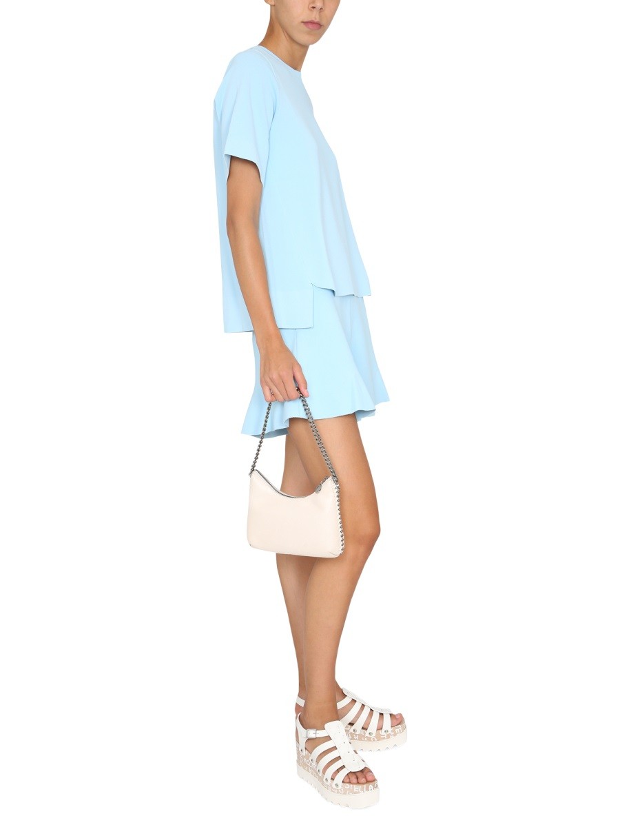 T-SHIRT WITH ASYMMETRICAL HEMLINE 2