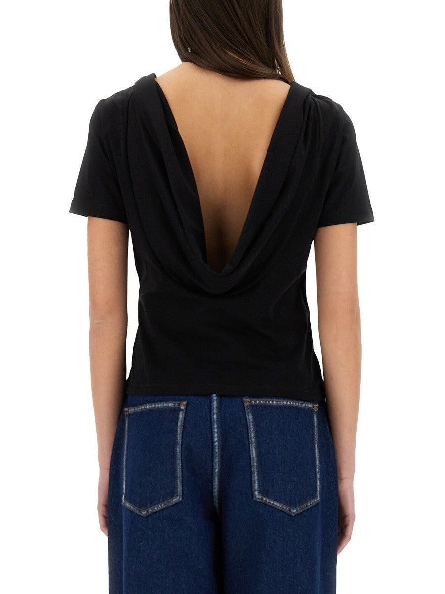T-SHIRT WITH BACK NECKLINE 3