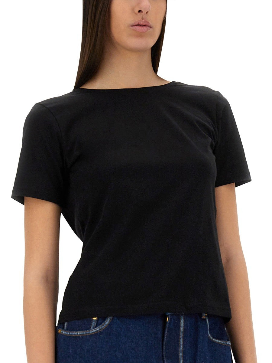 T-SHIRT WITH BACK NECKLINE 4