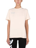 T-SHIRT WITH CRYSTAL LOGO
