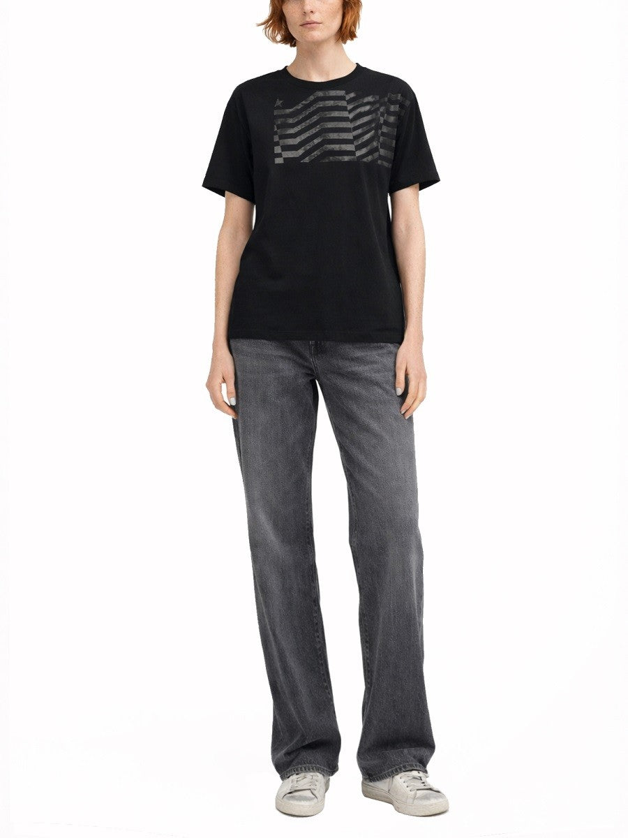 T-SHIRT WITH "FLAG" PRINT 2