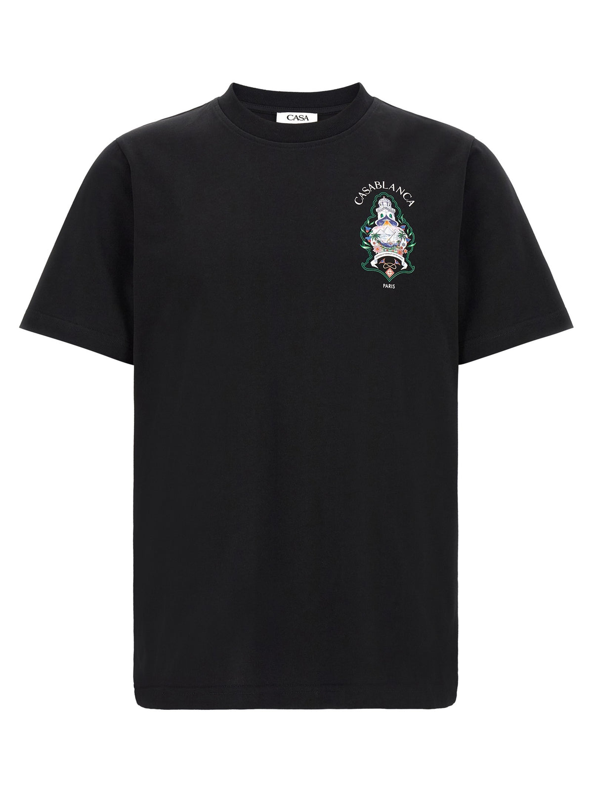 T-shirt with 'Hotel Emblem' print