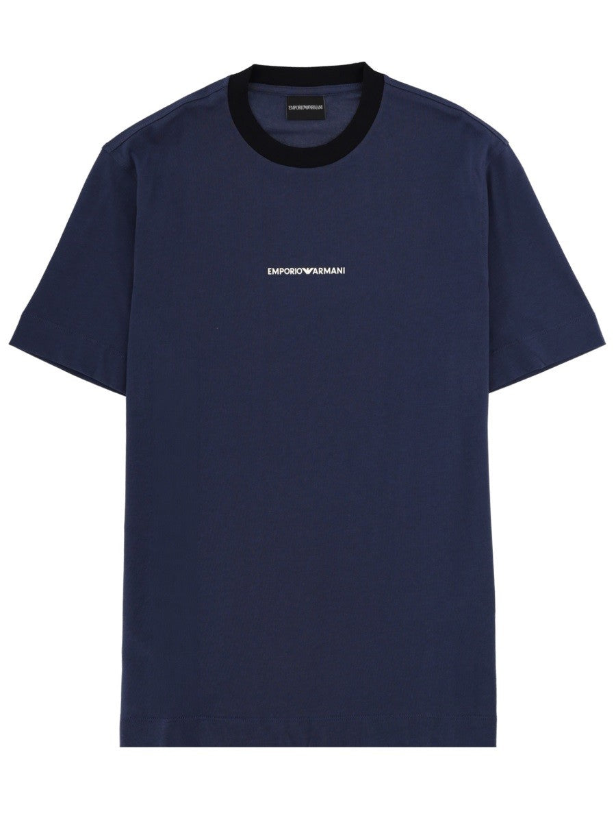 T-SHIRT WITH LOGO AND EMBROIDERY