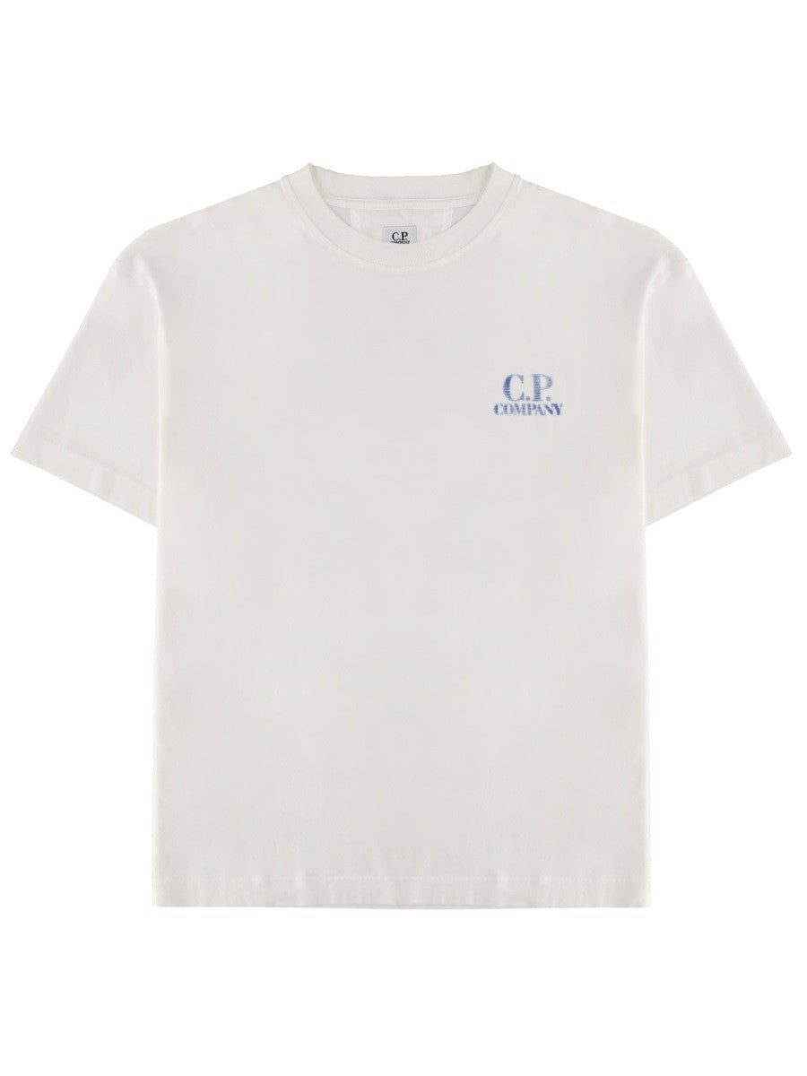 T-SHIRT WITH LOGO AND PRINT