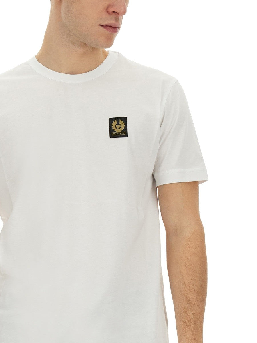 T-SHIRT WITH LOGO PATCH 5