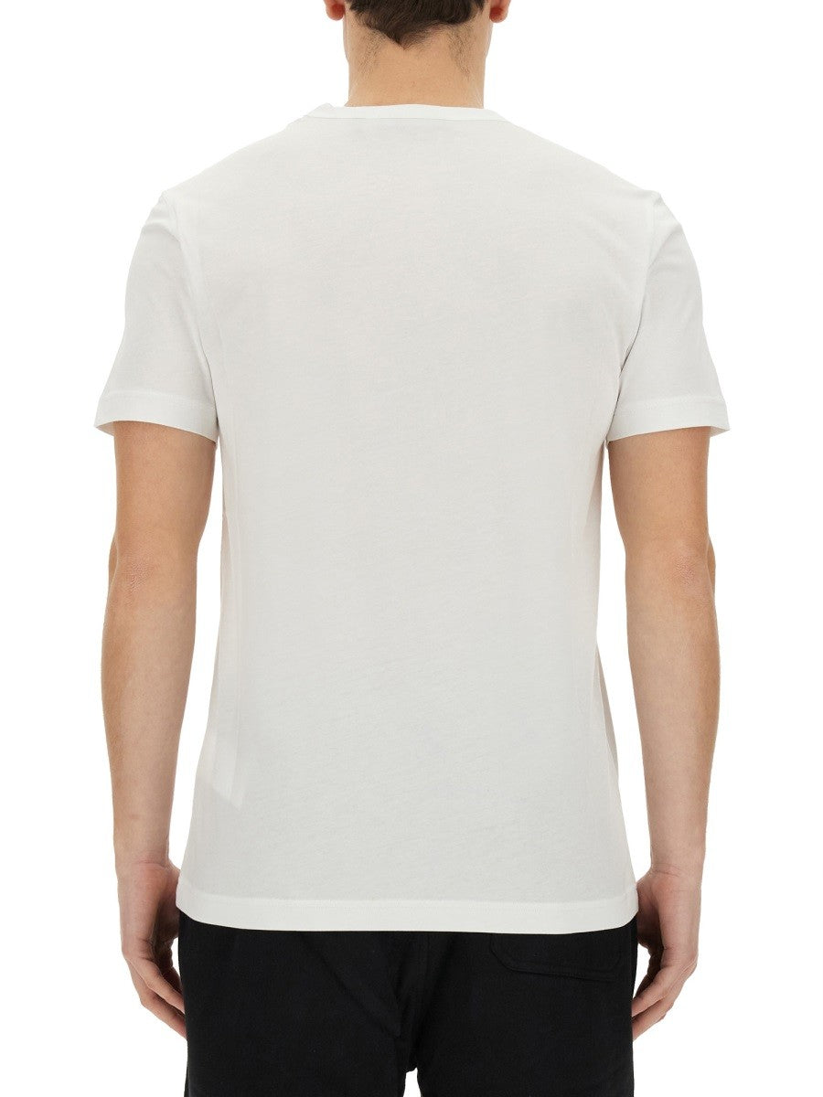 T-SHIRT WITH LOGO PATCH 4