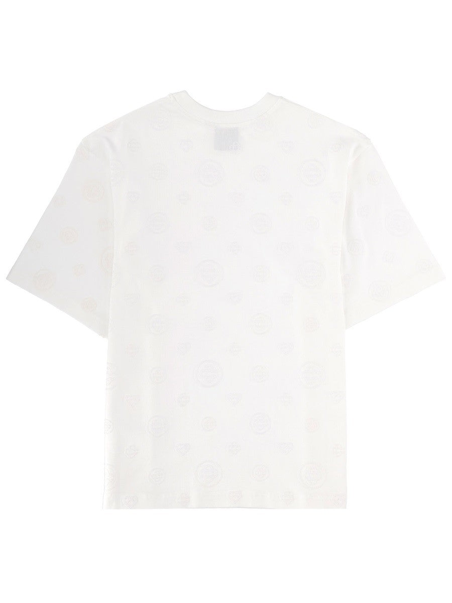 T-SHIRT WITH MONOGRAM DETAILS 2
