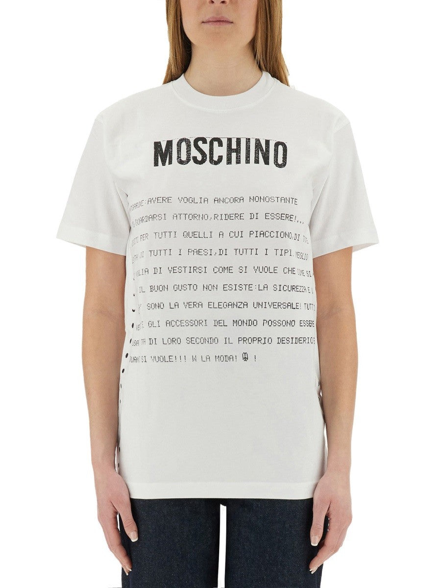 T-SHIRT WITH PRINT