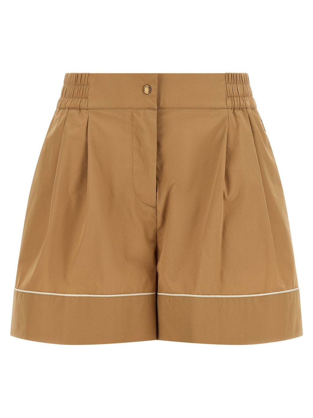 Cotton blend shorts
