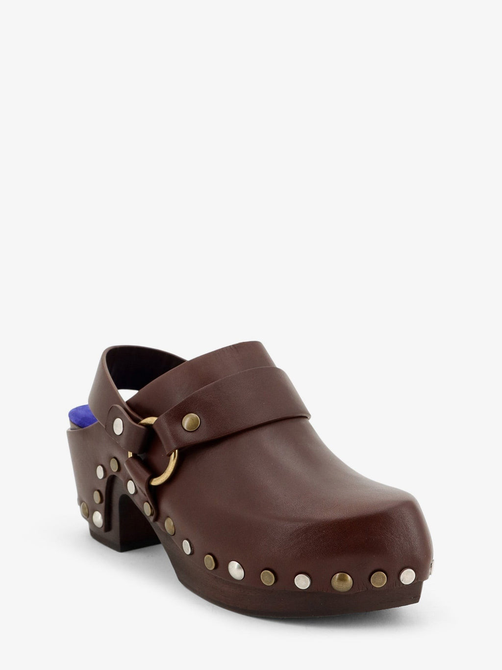 Talis Wedge leather clogs 2