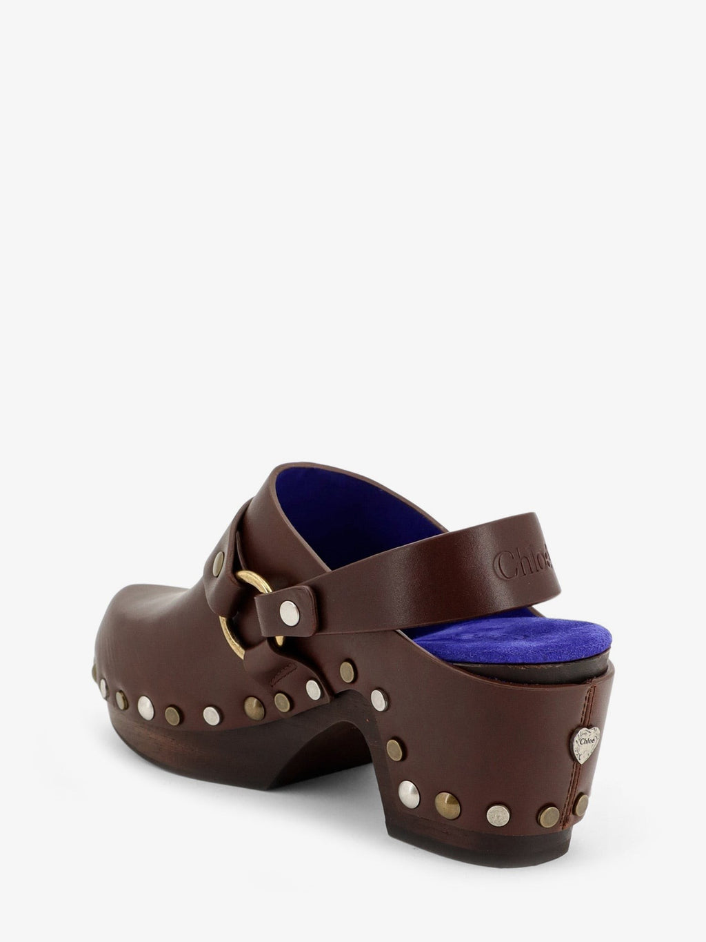 Talis Wedge leather clogs 3