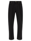 Tapered leg jeans